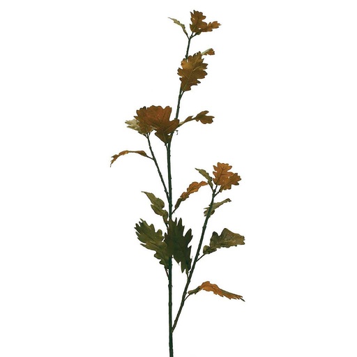 [S20079-BRN] FOLIAGE 30" DAISY LEAF SPRA X3 (6 PC BG)