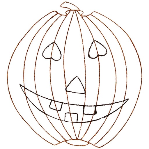 [S82272] DISPLAY PUMPKIN 25" ORANGE