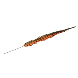 [BF650518-ORG] 20" ARTIFICIAL ORANGE FEATHER (12 PCS/BG)