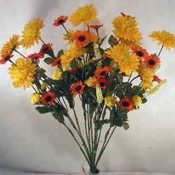 [S3415-YOR] MIXED BUSH DAISY/MUM X12