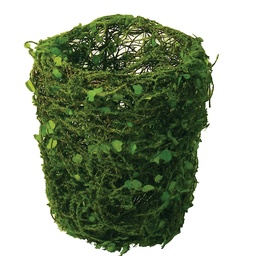 [S83064-5] MOSS POT COVER 5&quot; NAT TWIG