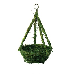 [S83066-7] MOSS HANGING POT 7&quot;(15&quot; HANGER)