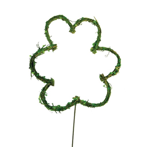 [S83068-1] MOSS DISPLAY FLOWER 31"