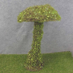 [S83843-24] MOSS MUSHROOM TWIG 24&quot;X16&quot;
