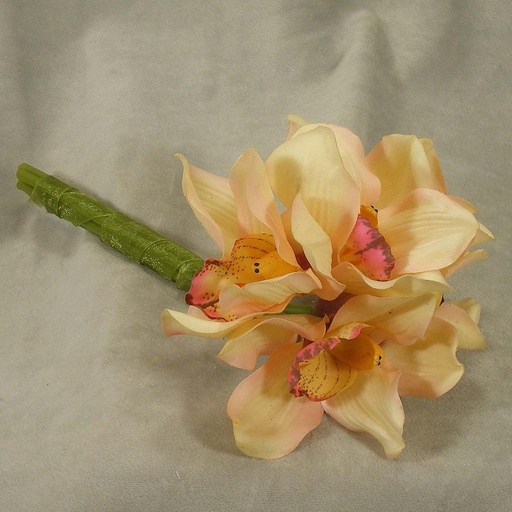 [S81-PNK] CYMBIDIUM BOUQUET 10" X5  PINK