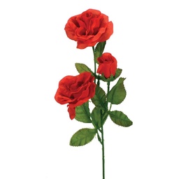 [S24084-RED] ROSE X 3  RED