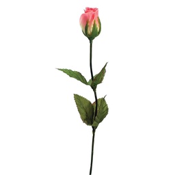 [S24275-CPK] ROSE BUD SINGLE FRENCH CREAM PIN 14.5&quot;