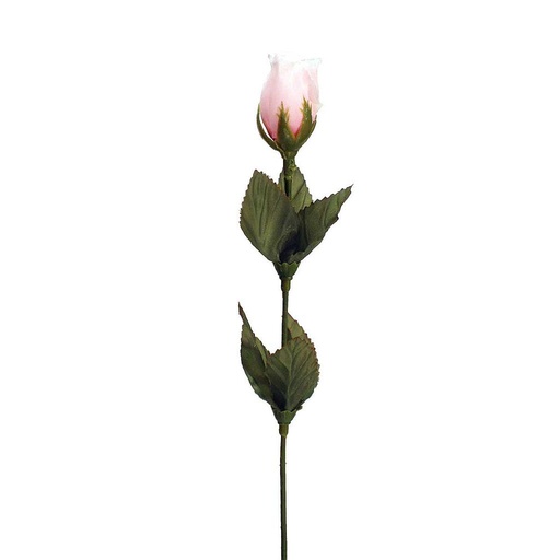 [S24275-SFP] ROSE BUD SINGLE FRENCH SOFT PINK 14.5" 