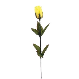 [S24275-SFY] ROSE BUD SINGLE FRENCH SFT YELLOW 14.5&quot;