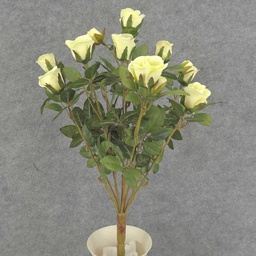 [S5265-GRN] ROSE BUSH MINI   X11    GREEN