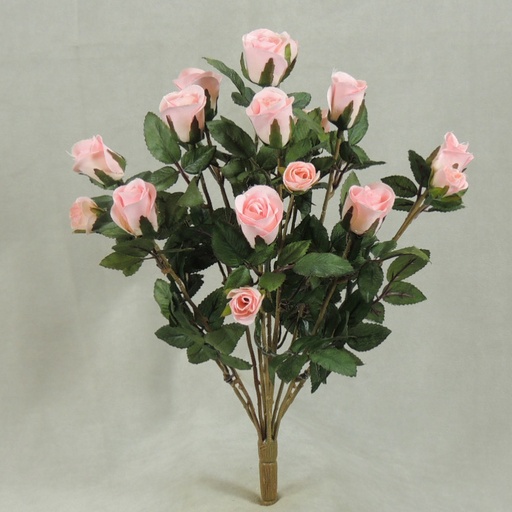 [S5265-PNK] ROSE BUSH MINI   X11    PINK