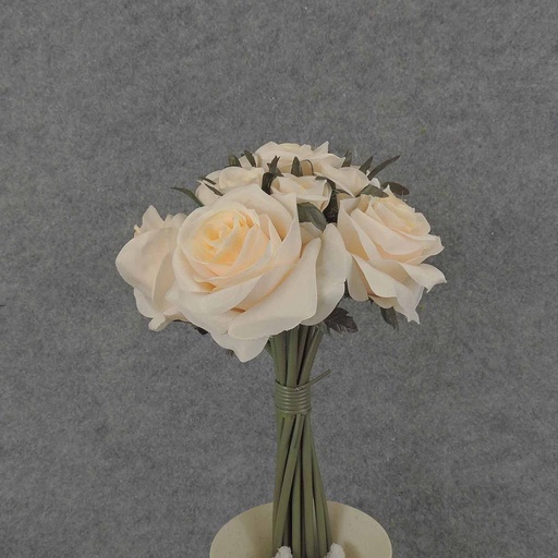 [S5781-CDL] ROSE NOSEGAY/STANDING BOUQUET X12 CANDLE