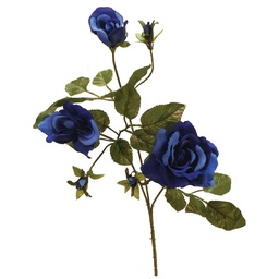 [S893-BLU] ROSE X3 LIFE LIKE 2 TONE BLUE