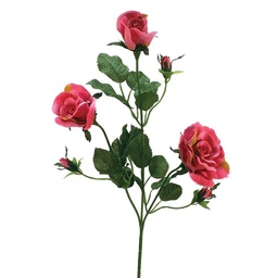 [S893-DKM] ROSE X3 LIFE LIKE  DARK MAUVE