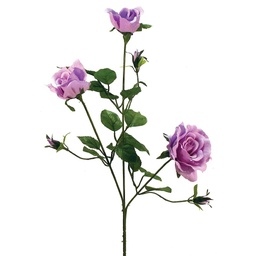 [S893-LAV] ROSE X3 LIFE LIKE   LAVENDER