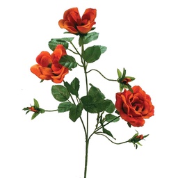 [S893-ORG] ROSE X3 LIFE LIKE  ORANGE