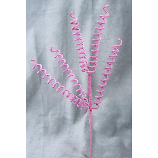 [SA329-PNK] GLITTER SPRING SPRAY X5 17"  PINK