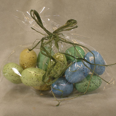 [SA331-1] EGGS 1.5" ASSORTED (12/BAG)