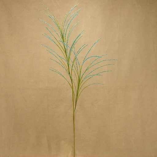 [SA4000-BLU] GRASS/PINE FLOCKED SPRAY 35"  BLUE