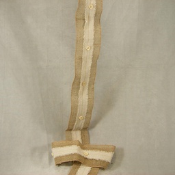 [SA4028] GARLAND/RIBBON BURLAP 4&quot; X 6'