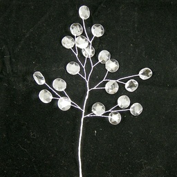 [SA4076] 8" ACRYLIC ROUND GEM PICK  