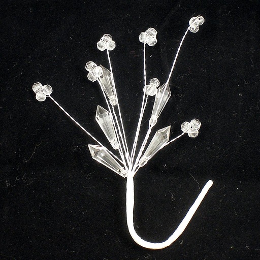 [SA4077] ACRYLIC PICK       8"  CLEAR