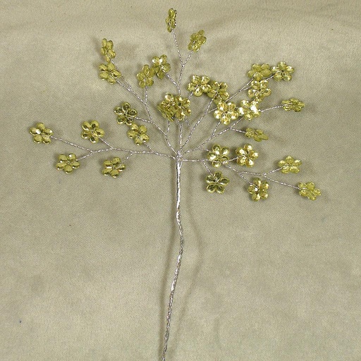 [SA4083-MNT] JEWEL FLOWER 6.75" PICK  MINT