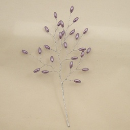 [SA4084-LAV] PEARL OVAL PICK 8.5&quot;  LAVENDER