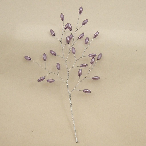 [SA4084-LAV] PEARL OVAL PICK 8.5"  LAVENDER