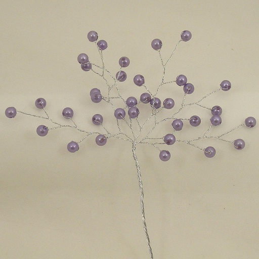 [SA4085-LPU] PEARL BEAD PICK 6.75"  LIGHT PURPLE
