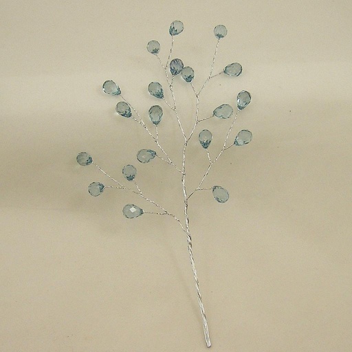 [SA4090-BLU] ACRYLIC BEAD PICK 8.5"  BLUE