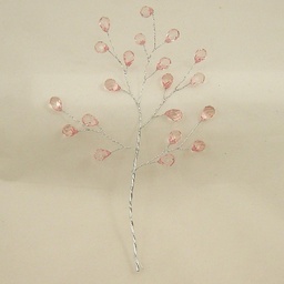 [SA4090-PNK] ACRYLIC BEAD PICK 8.5&quot;  PINK