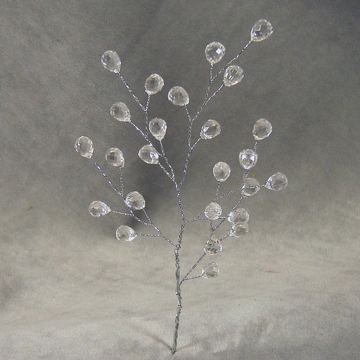[SA4091-CLR] ACRYLIC BEAD PICK 8"  CLEAR