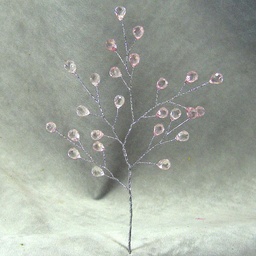 [SA4091-PNK] ACRYLIC BEAD PICK 8"  PINK