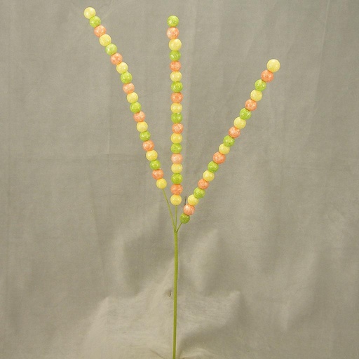 [SA4110-GOY] BALL SPRAY X3 27"  GREEN/ORANGE/YELLOW