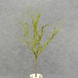 [SA5042-GRN] TWIG BRANCHES MOSS/FLOCKED 24" X5 GREEN