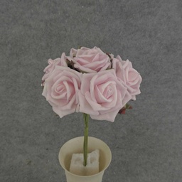 [SA6500-PNK] ROSE OPEN BUNDLE X9 10&quot;  PINK