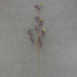 [SA7016-PUR] BERRY TWIG SPRAY X3 48&quot;  PURPLE