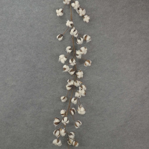 [SA7201] COTTON GARLAND 4' ARTIFICIAL