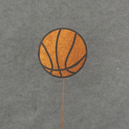 [SA8202-S] BASKETBALL 3.5"d W/14" PICK (6/BAG) 