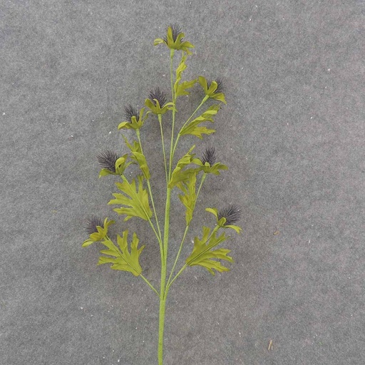 [SA9061-PUR] THISTLE SPRAY X8 28" PURPLE HANDWRAPPED
