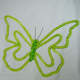 [SB341-GRN] BUTTERFLY 10&quot; HANGING  GREEN