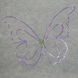 [SB342-PUR] BUTTERFLY 24&quot; HANGING  PURPLE