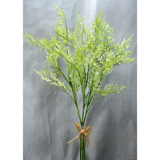 [SB355-GRN] CASPIA FLOWER SPRAY BUNDLE X3  GREEN