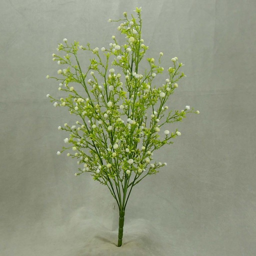 [SB35-CWH] STAR FLOWER BERRY BUSH 20" PLASTIC