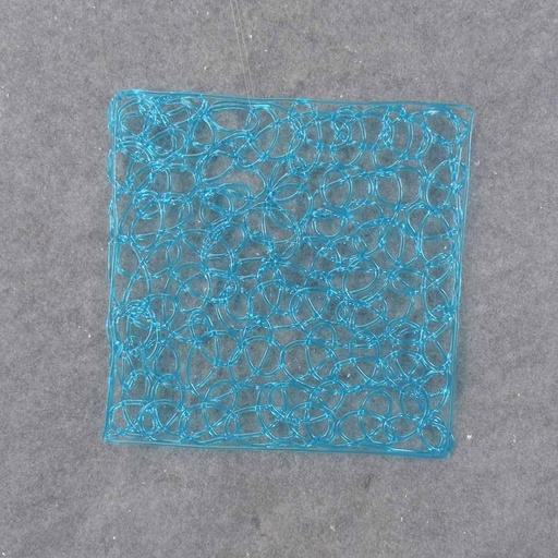 [SB3801-BLU] DISPLAY SQUARE 12" X 12" BLUE