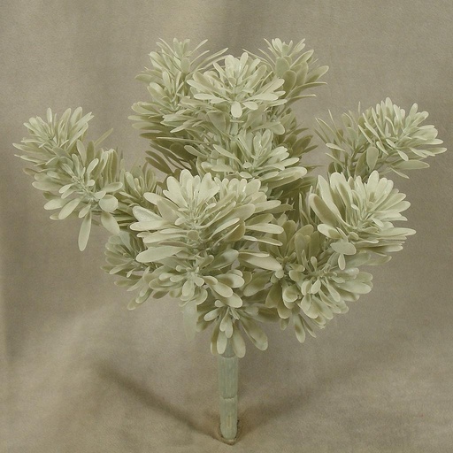[SB4012-DGN] MATAI BUSH X7 9"  (4/BAG)  DUSTY GREEN