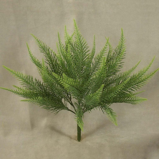 [SB4017-DGN] FERN BUSH X7 13" DUSTY GREEN