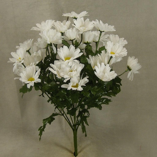 [SB4024-WHT] DAISY BUSH X9 15"  WHITE