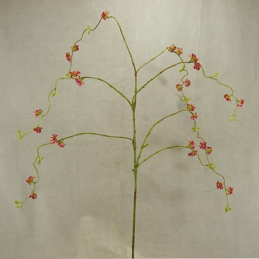 [SB4058-PNK] LACE FLOWER SPRAY 46"  PINK